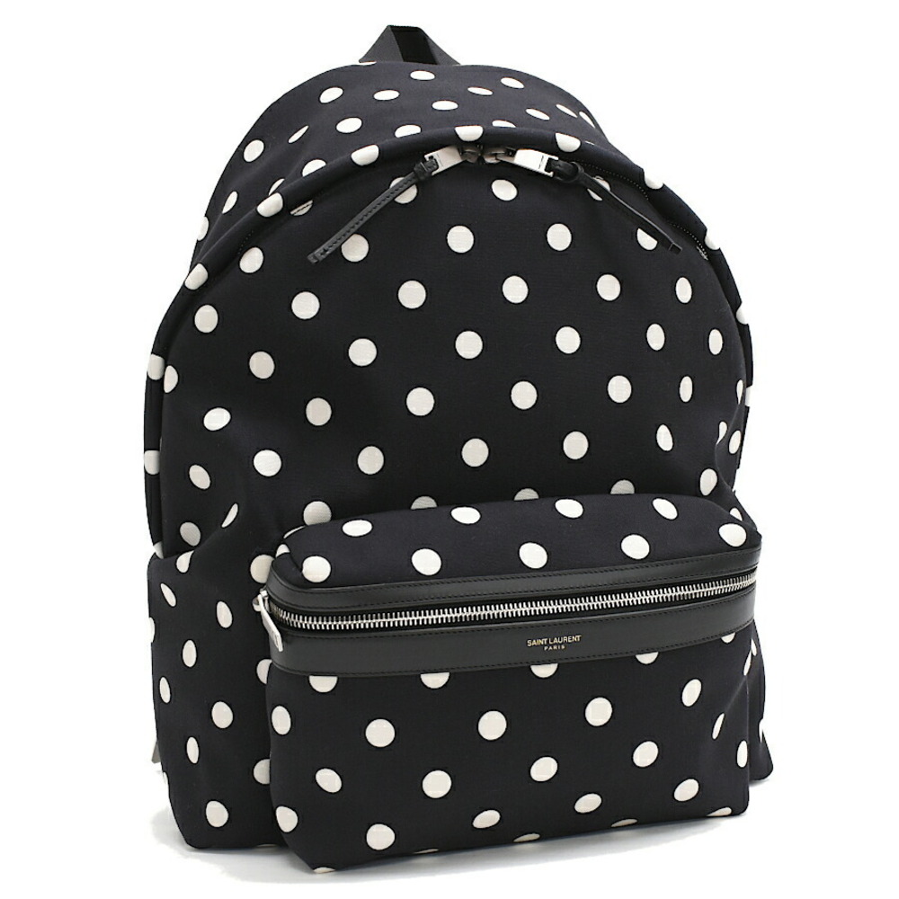 Saint Laurent Paris City Backpack Black Dot